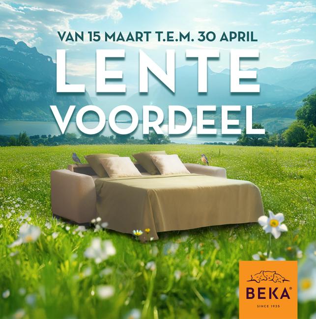 Beka lentevoordeel