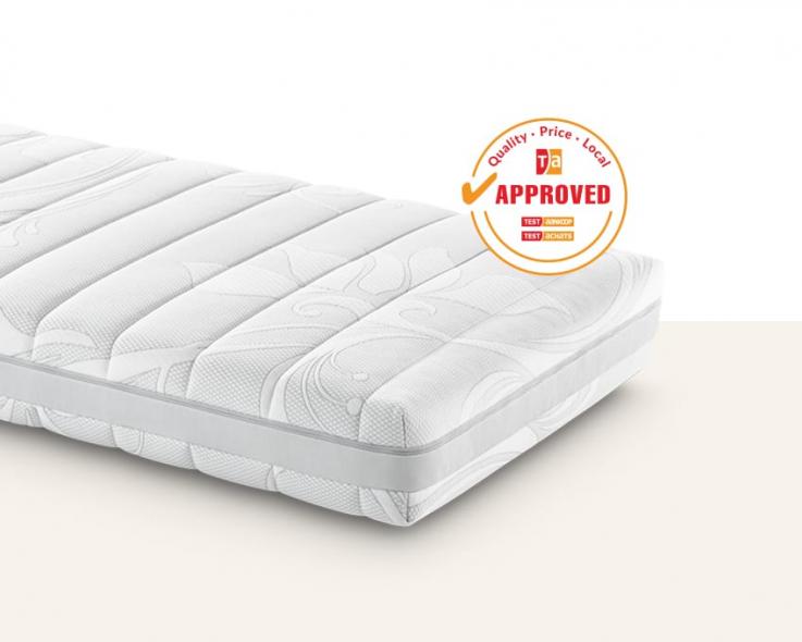 Le matelas Cosmopolitan : « Approuvé par Test Achats » !