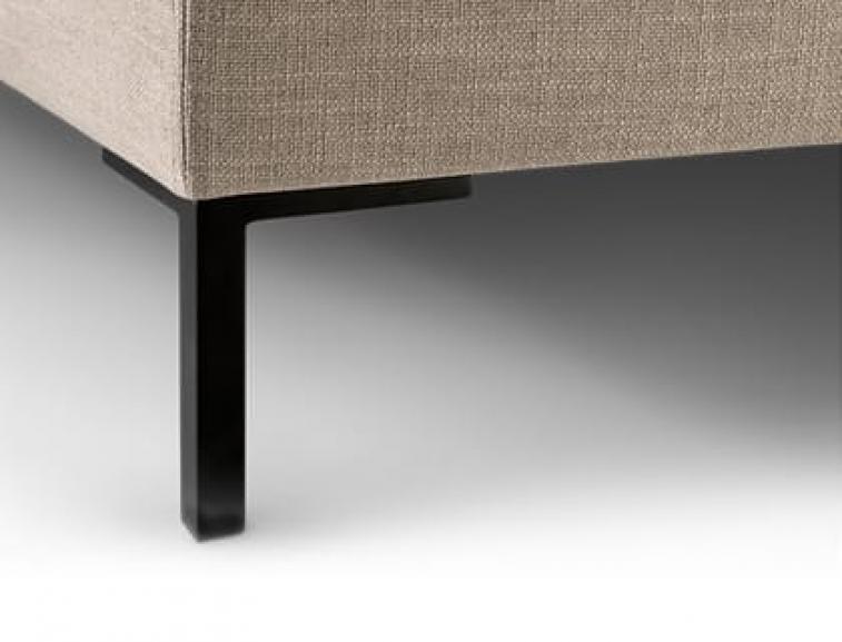 Metal Square - Zwart 15cm