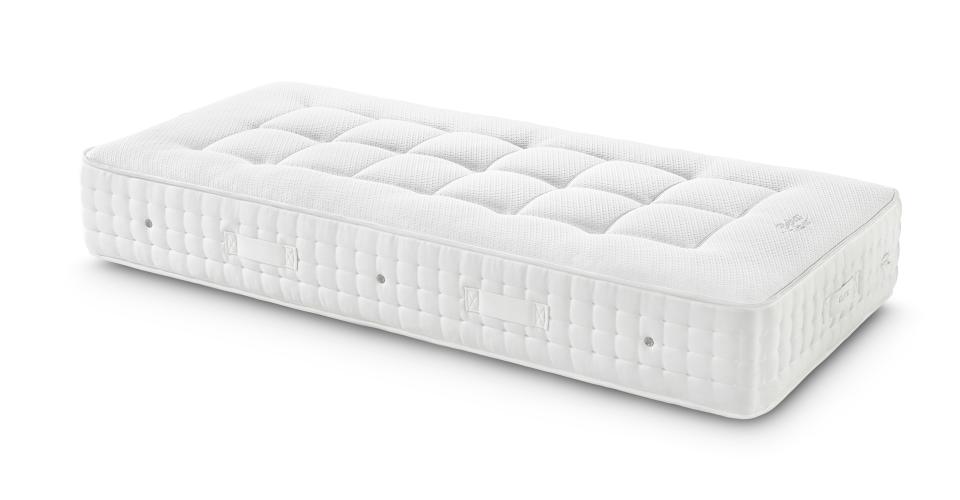 Matelas pour boxspring avec l'aide d'un guide